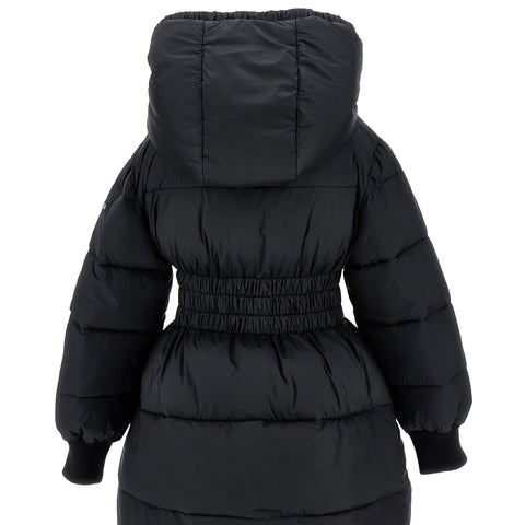 Monnalisa Girls Black Coat Monnalisa Girls Black Coat