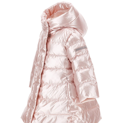 Monnalisa Girls Pink Coat Monnalisa Girls Pink Coat