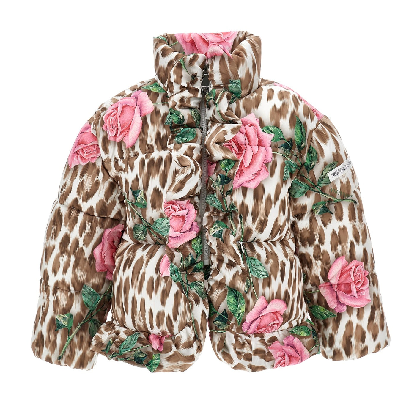 Monnalisa Girls Leopard Print Coat Monnalisa Girls Leopard Print Coat