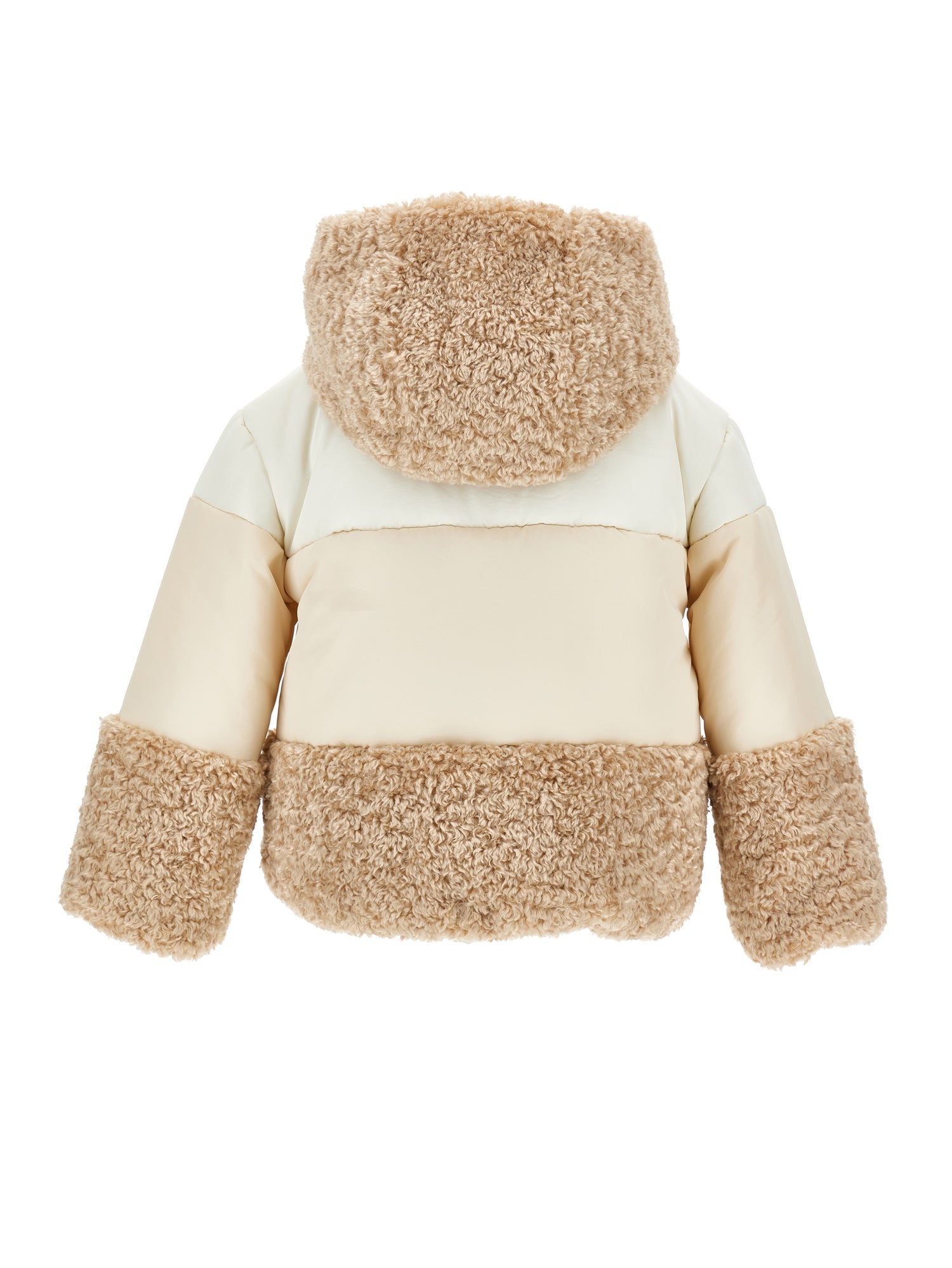 Monnalisa Girls Cream/Beige Jacket Monnalisa Girls Cream/Beige Jacket