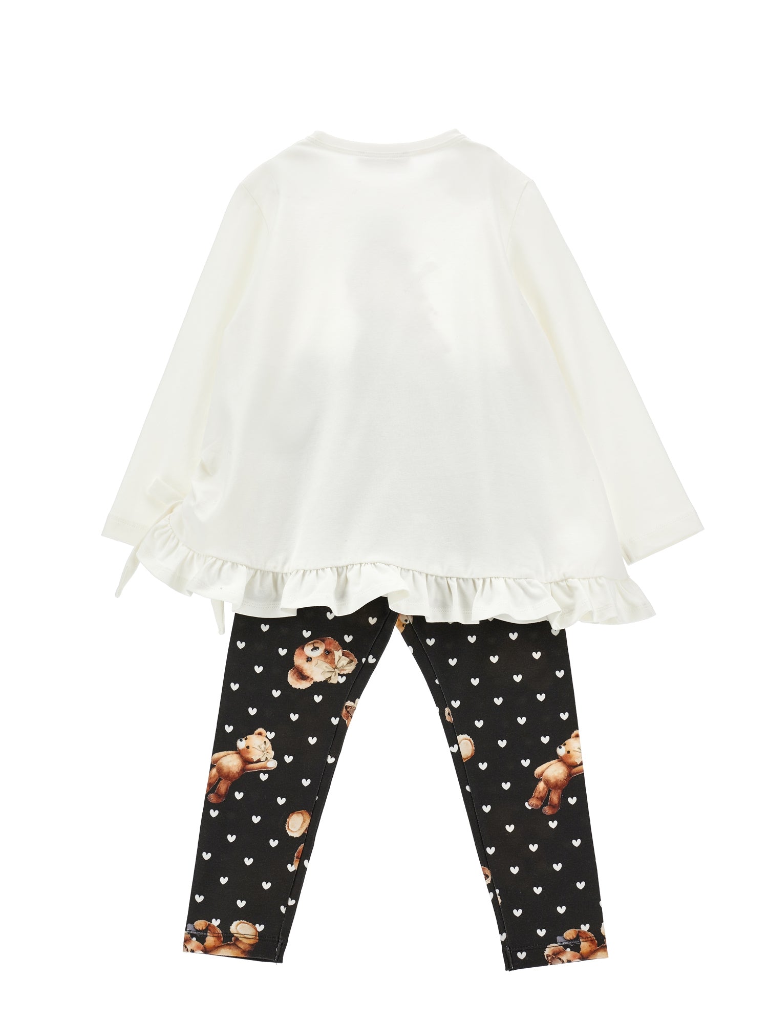 Monnalisa Girls Cream Legging Set Monnalisa Girls Cream Legging Set