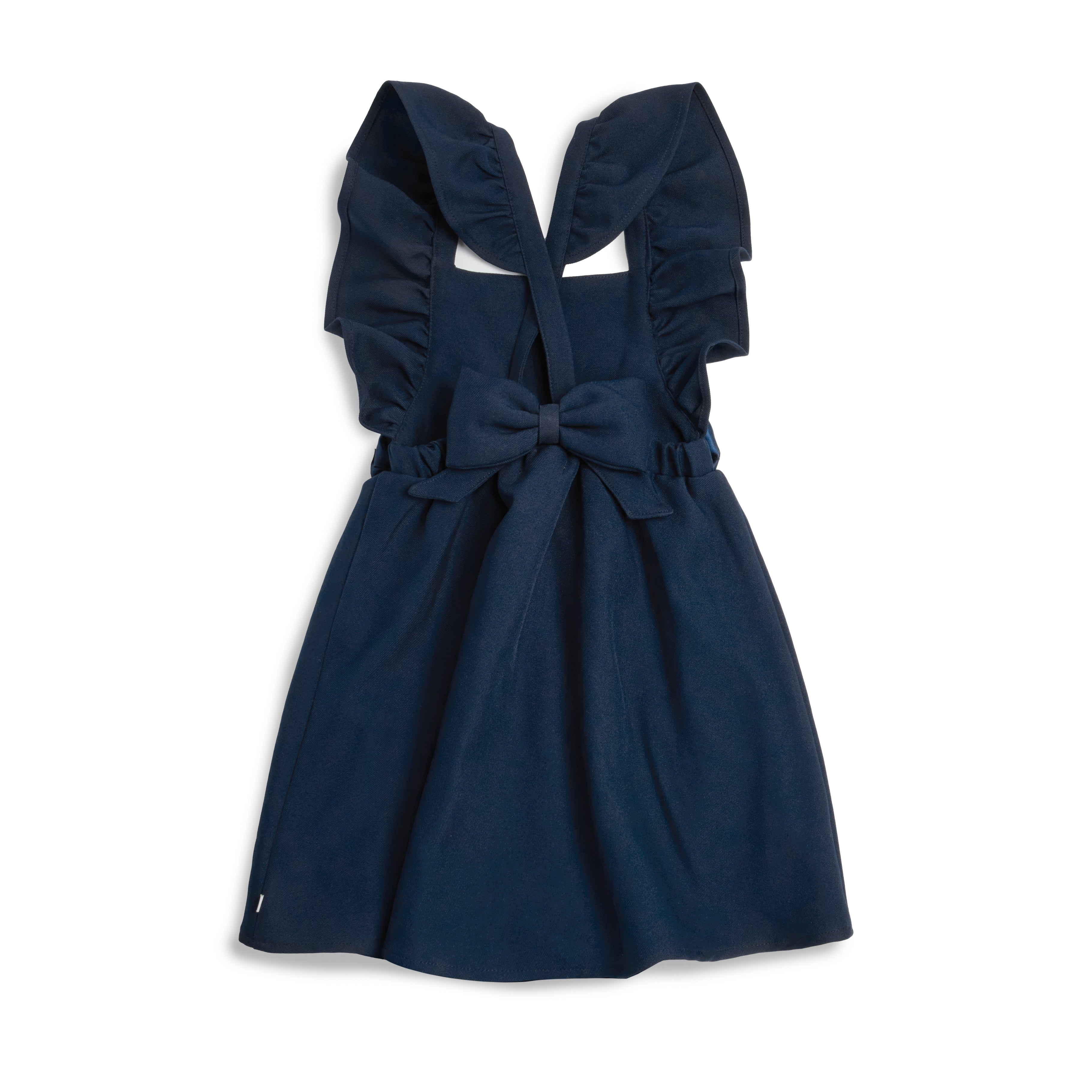 Caramelo Kids Girls Navy Pinafore Caramelo Kids Girls Navy Pinafore