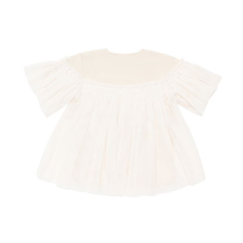 Donsje Girls Cream Top Donsje Girls Cream Top