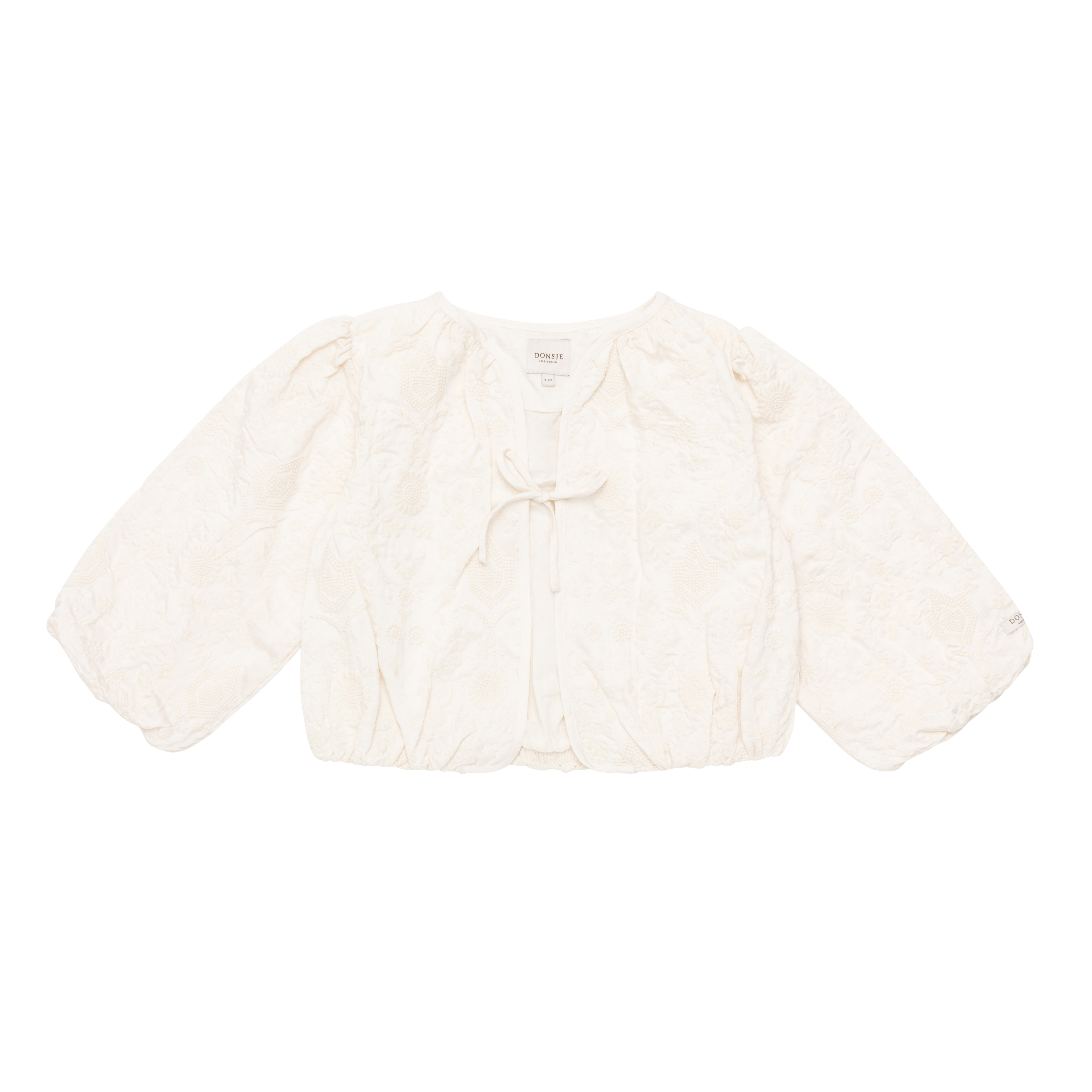 Donsje Girls Cream Jacket Donsje Girls Cream Jacket