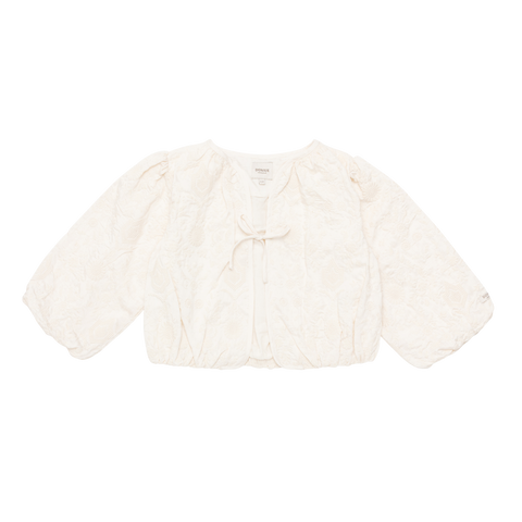 Donsje Girls Cream Jacket Donsje Girls Cream Jacket
