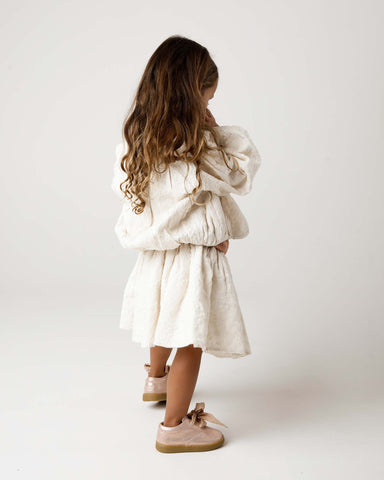 Donsje Girls Cream Jacket Donsje Girls Cream Jacket