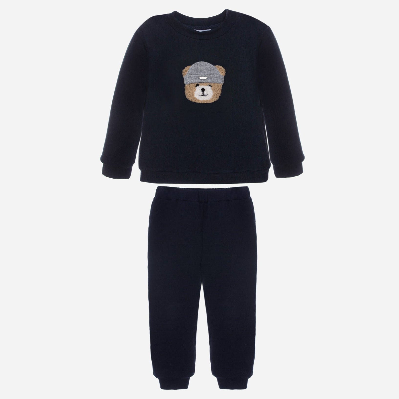 Patachou Boys Navy Teddy Tracksuit Patachou Boys Navy Teddy Tracksuit