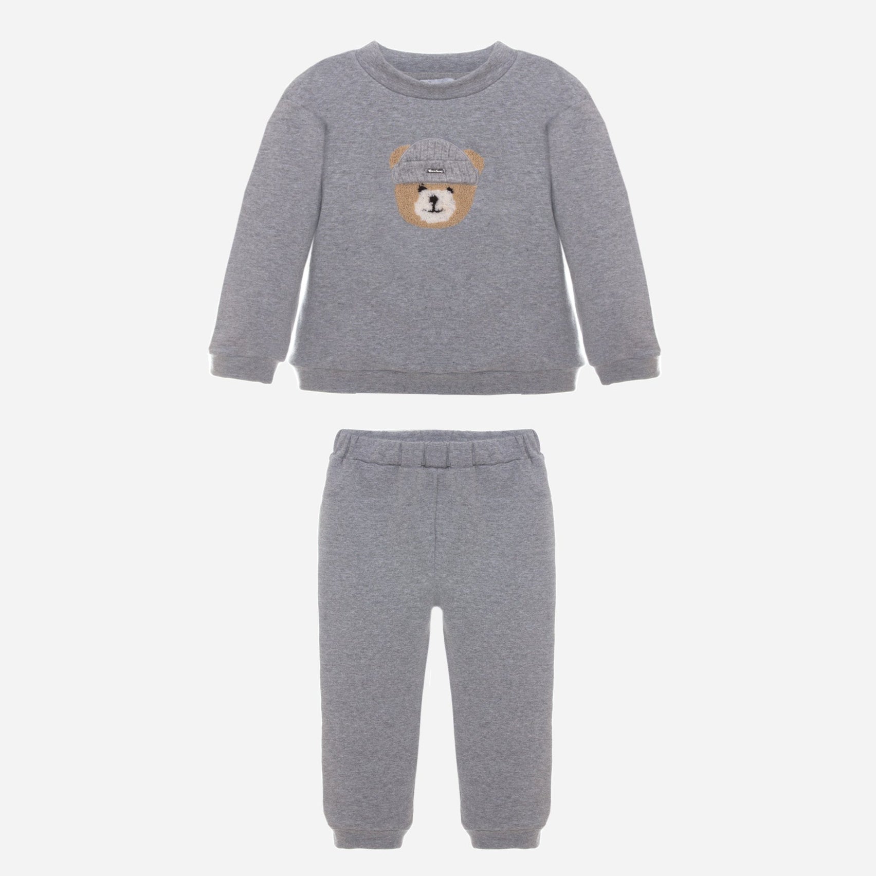Patachou Boys Grey Teddy Tracksuit Patachou Boys Grey Teddy Tracksuit
