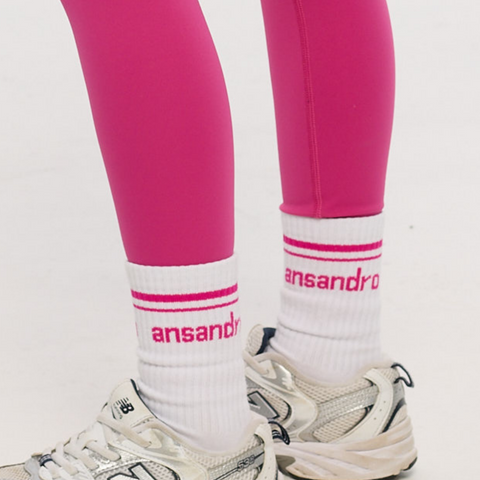 Ansandro Girls Berry Socks Ansandro Girls Berry Socks