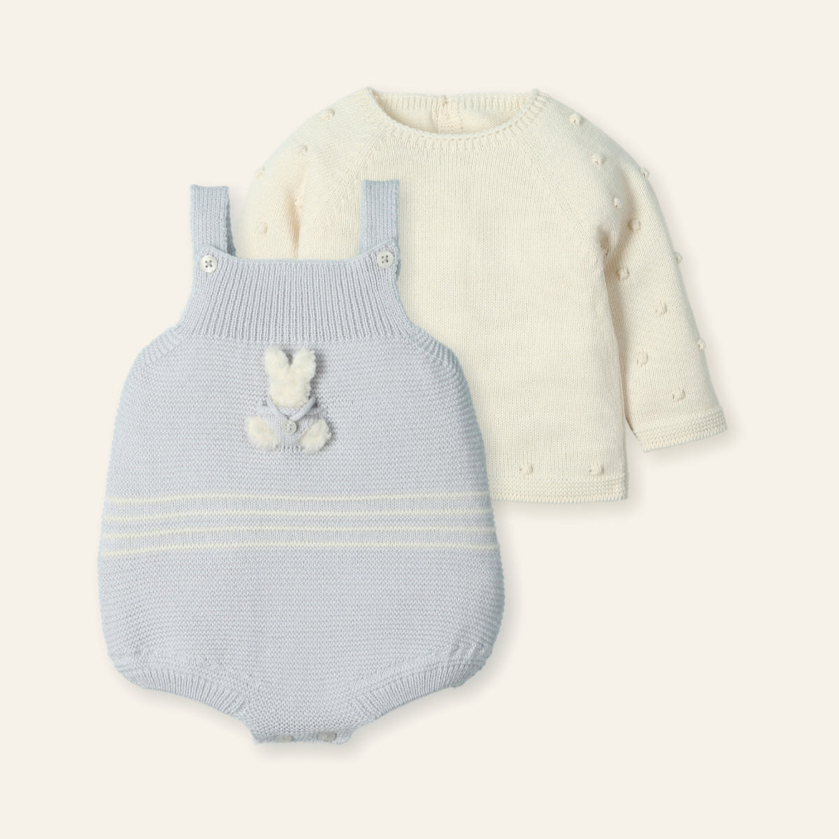 Mac Ilusion Baby Boys Grey Bunny Set Mac Ilusion Baby Boys Grey Bunny Set