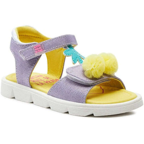 Agatha Ruiz De La Prada Girls Yellow Cherry Sandals Agatha Ruiz De La Prada Girls Yellow Cherry Sandals