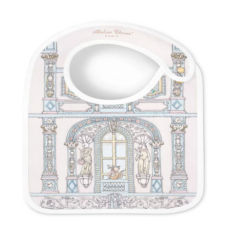 Atelier Choux Paris White Chateau Choux Bib Atelier Choux Paris White Chateau Choux Bib