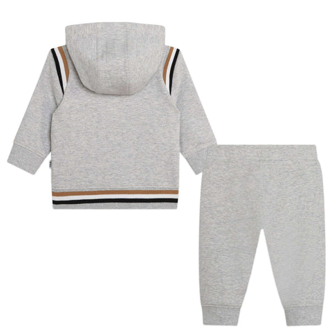BOSS Baby Boys Grey Logo Tracksuit BOSS Baby Boys Grey Logo Tracksuit