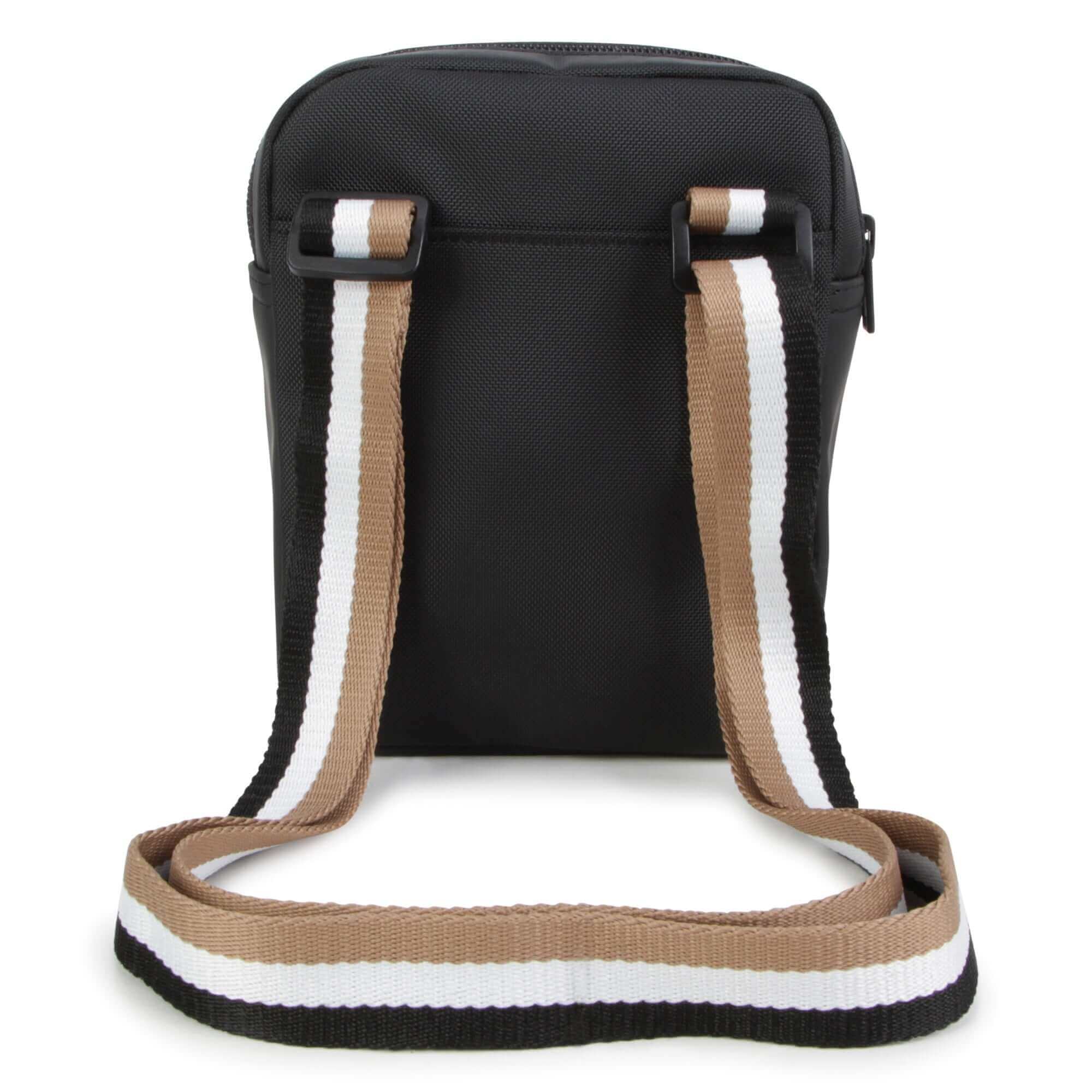 BOSS Boys Black Logo Shoulder Bag BOSS Boys Black Logo Shoulder Bag