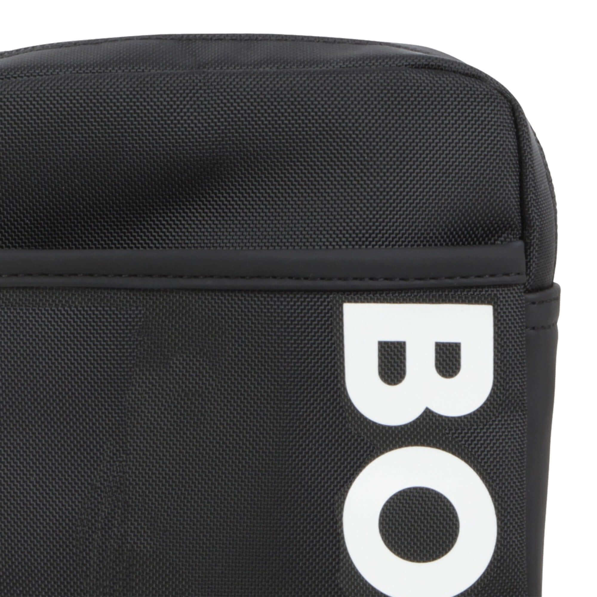 BOSS Boys Black Logo Shoulder Bag BOSS Boys Black Logo Shoulder Bag