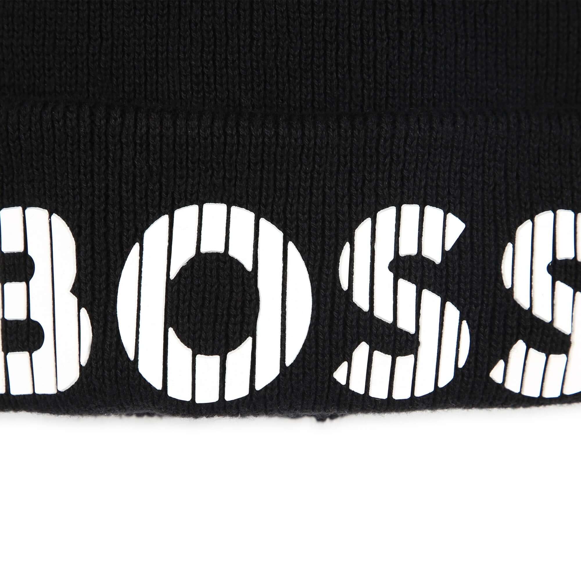 BOSS Boys Black Pull On Hat BOSS Boys Black Pull On Hat