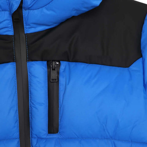 BOSS Boys Blue Puffer Coat BOSS Boys Blue Puffer Coat
