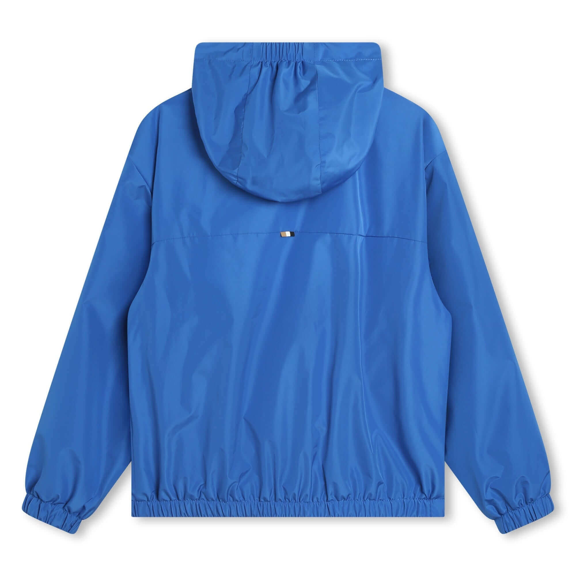 BOSS Boys Bright Blue Windbreaker Jacket BOSS Boys Bright Blue Windbreaker Jacket