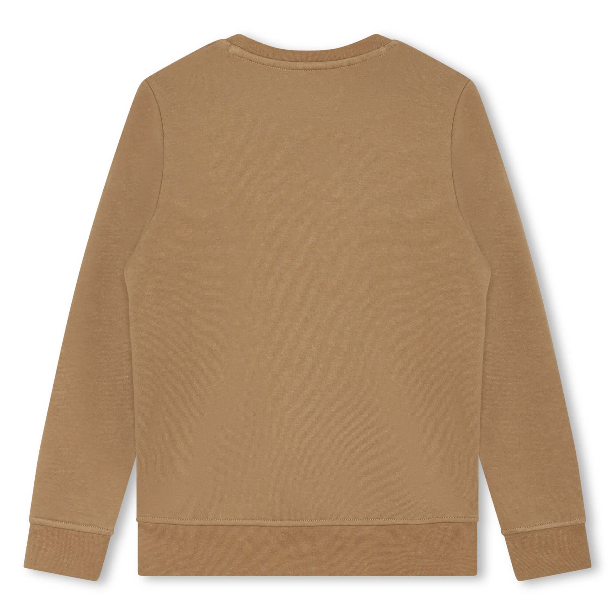 BOSS Boys Brown Logo Sweatshirt BOSS Boys Brown Logo Sweatshirt