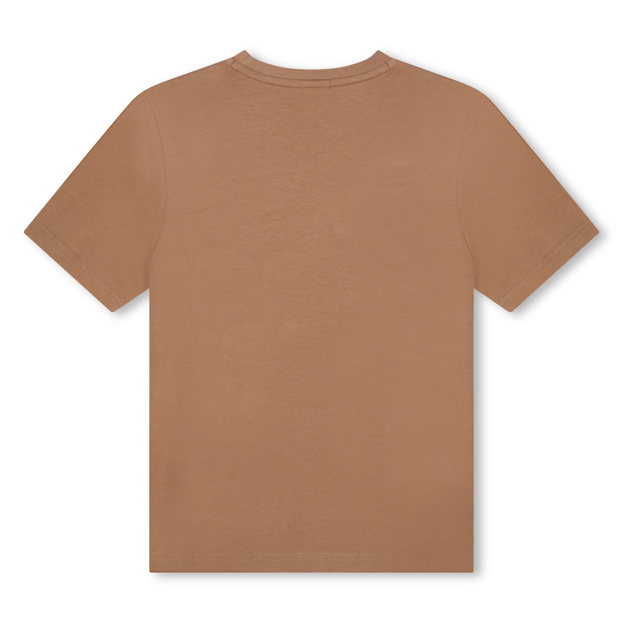 BOSS Boys Brown Short Sleeve T-shirt BOSS Boys Brown Short Sleeve T-shirt