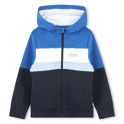 BOSS Boys Navy & Blue Logo Tracksuit BOSS Boys Navy & Blue Logo Tracksuit