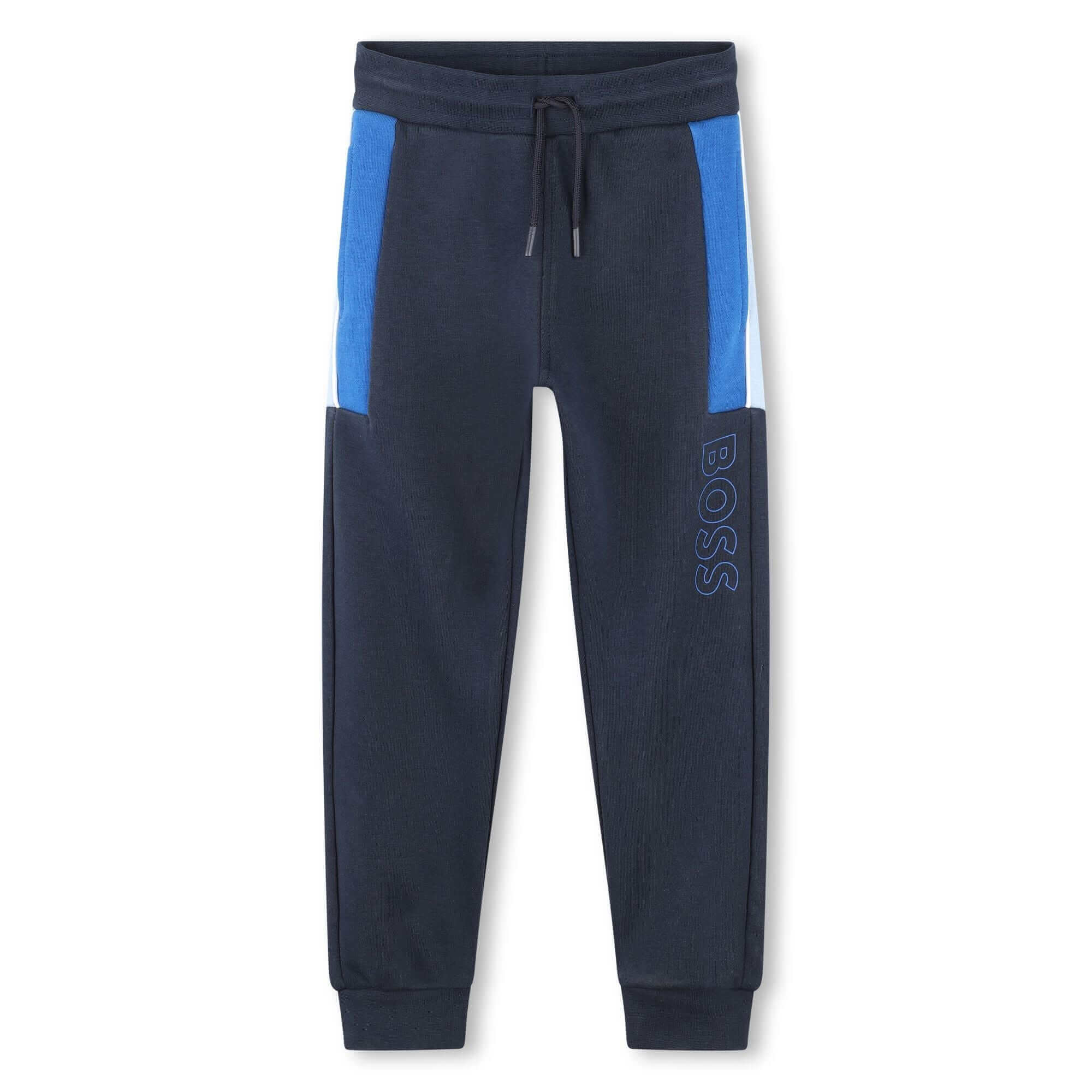 BOSS Boys Navy & Blue Logo Tracksuit BOSS Boys Navy & Blue Logo Tracksuit