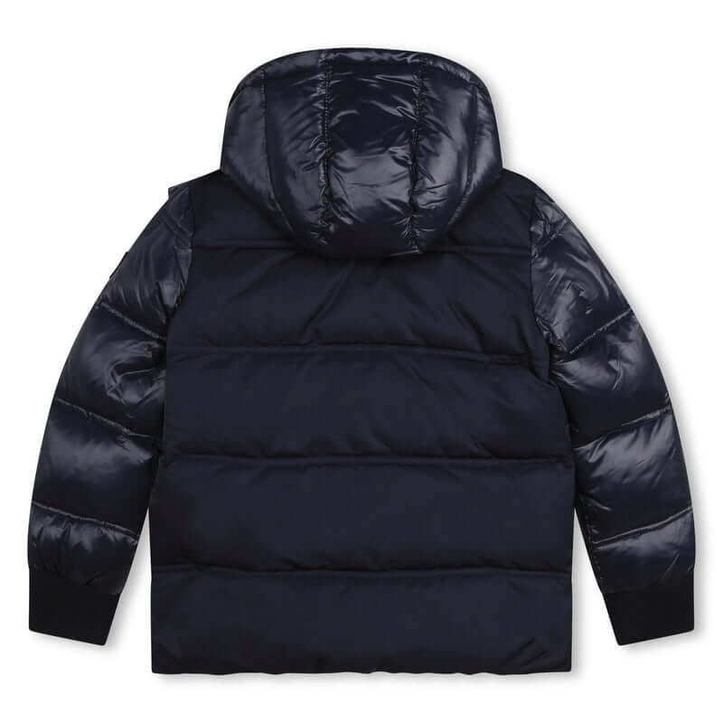 BOSS Boys Navy Puffer Coat BOSS Boys Navy Puffer Coat
