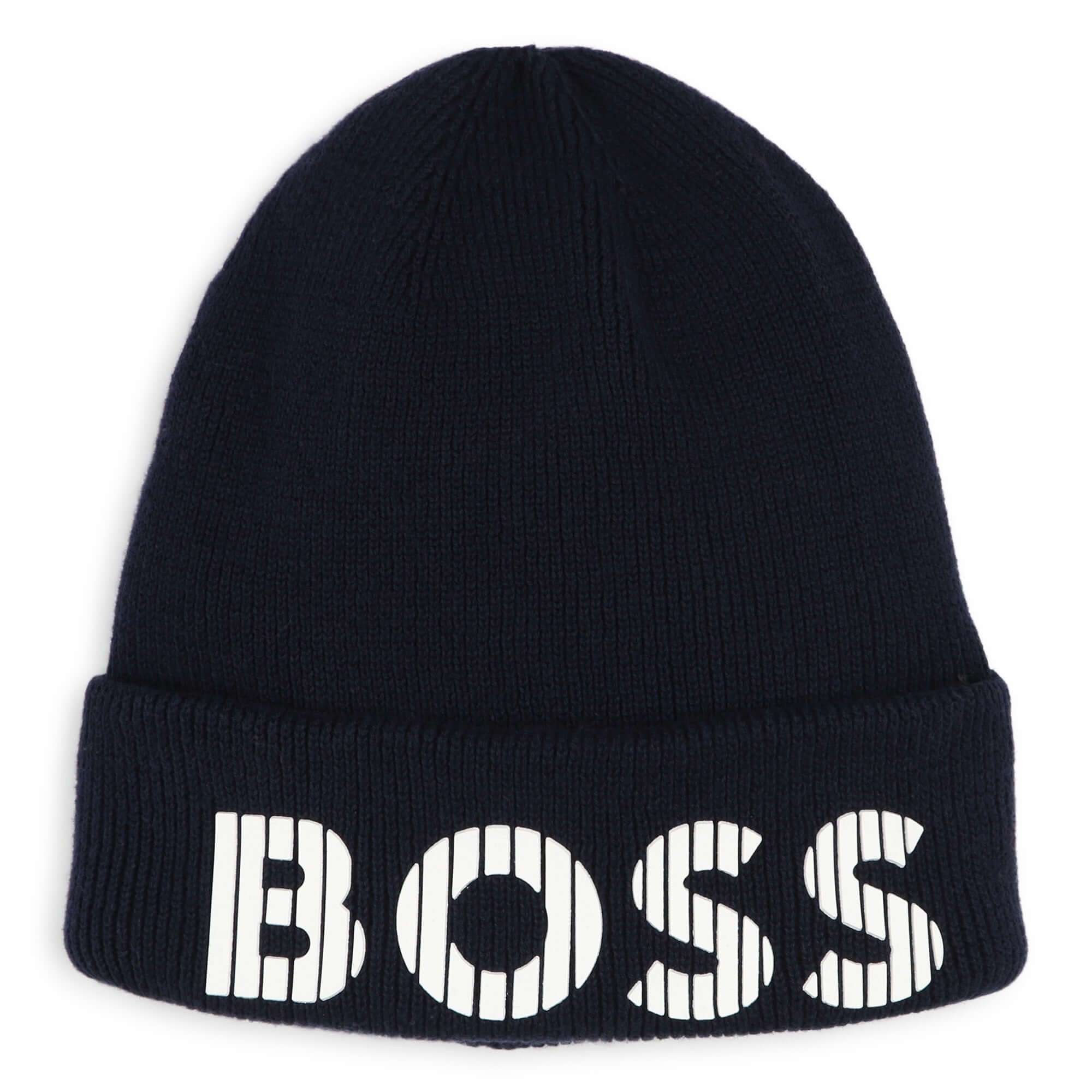 BOSS Boys Navy Pull On Hat BOSS Boys Navy Pull On Hat