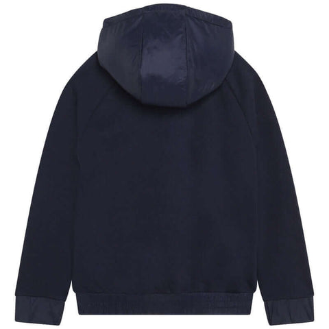 BOSS Boys Navy Pull Over Hoodie BOSS Boys Navy Pull Over Hoodie