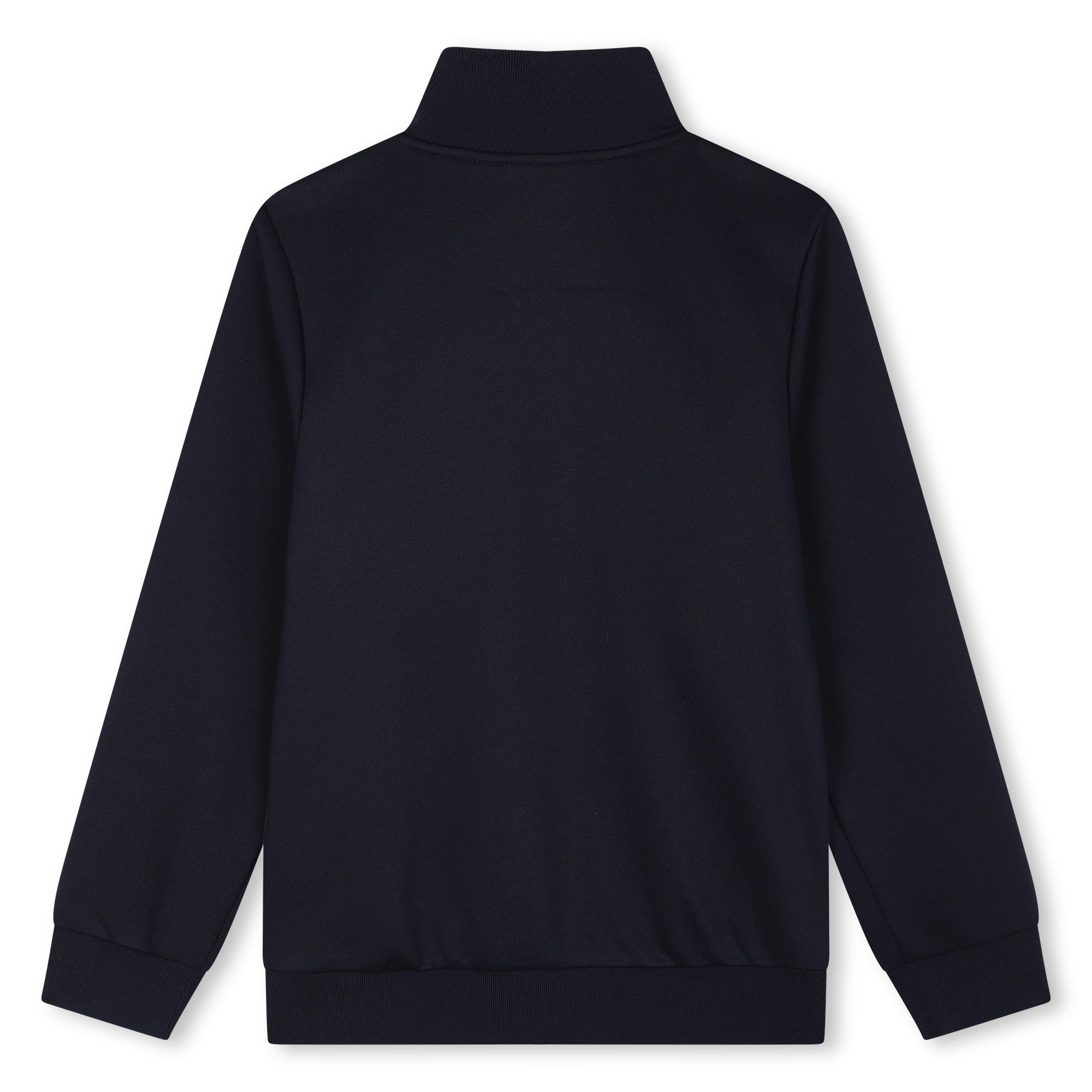 BOSS Boys Navy Zip Up Cardigan BOSS Boys Navy Zip Up Cardigan