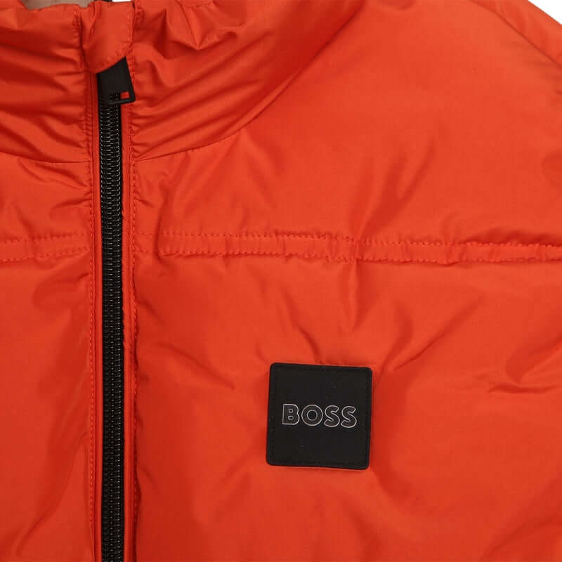 BOSS Boys Orange Gilet BOSS Boys Orange Gilet