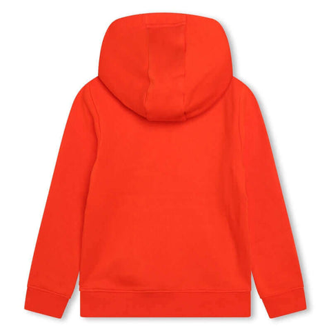 BOSS Boys Orange Hoodie BOSS Boys Orange Hoodie