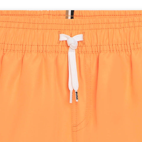 BOSS Boys Orange Logo Swimming Shorts BOSS Boys Orange Logo Swimming Shorts