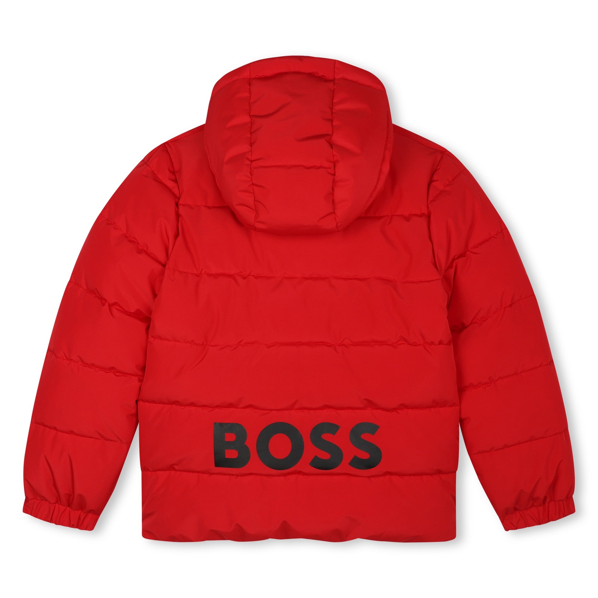 BOSS Boys Red Puffer Jacket BOSS Boys Red Puffer Jacket