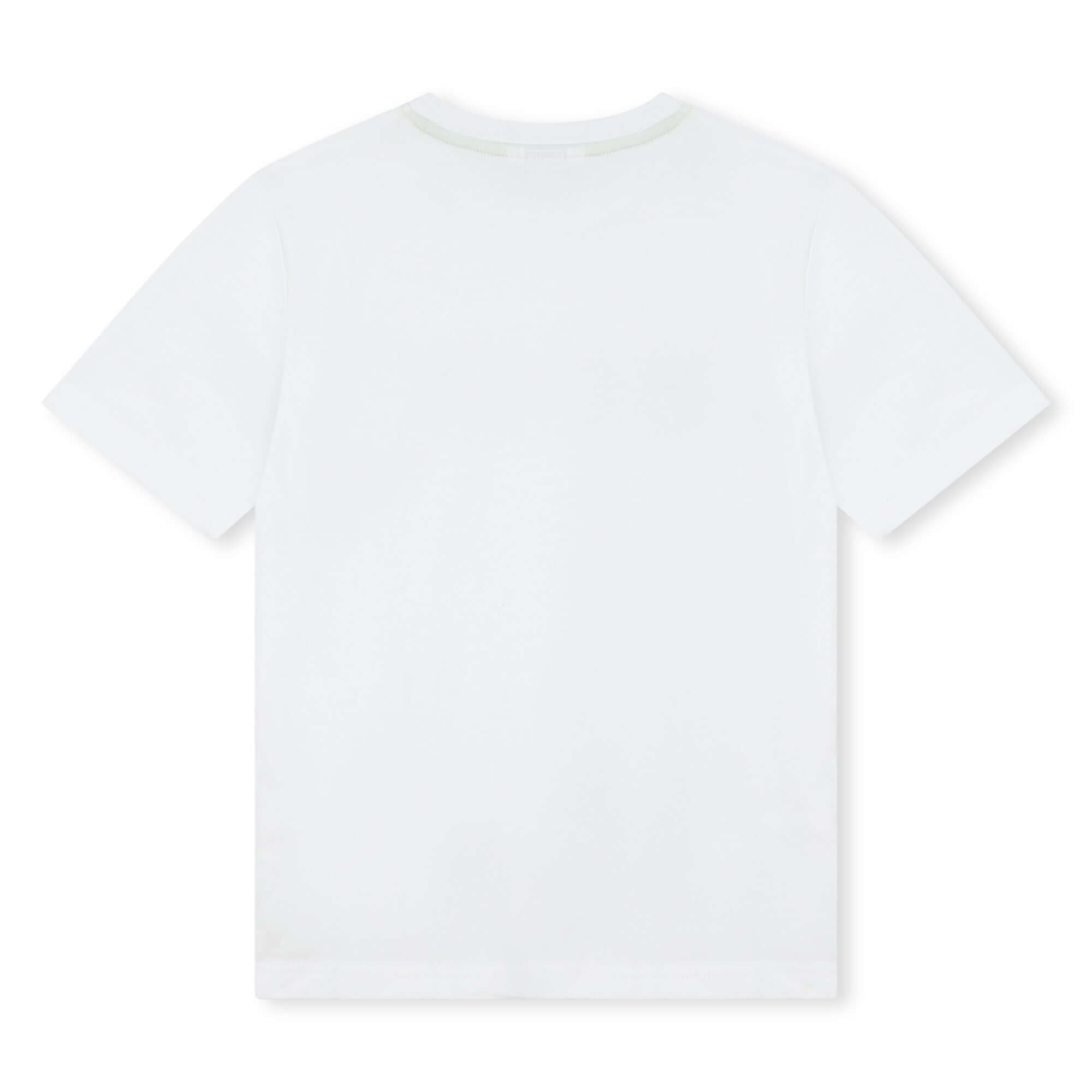 BOSS Boys White Logo Short Sleeve T-Shirt BOSS Boys White Logo Short Sleeve T-Shirt