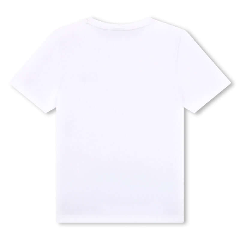 BOSS Boys White Short Sleeve T-Shirt BOSS Boys White Short Sleeve T-Shirt