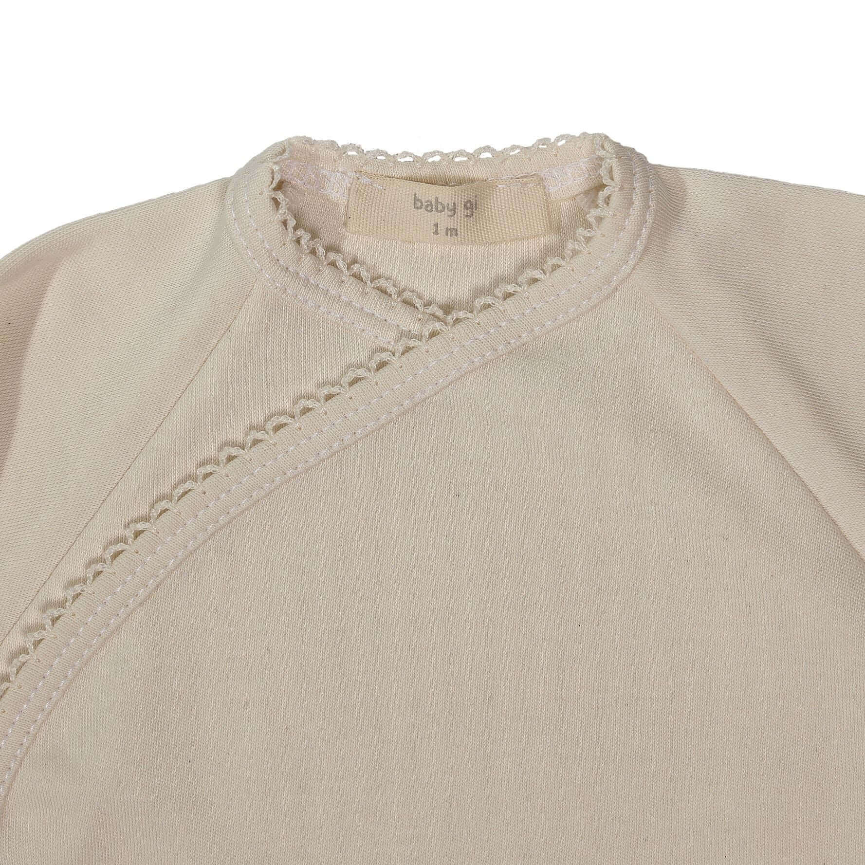 Baby Gi Baby Boys Beige Organic Bodysuit & Trousers Baby Gi Baby Boys Beige Organic Bodysuit & Trousers