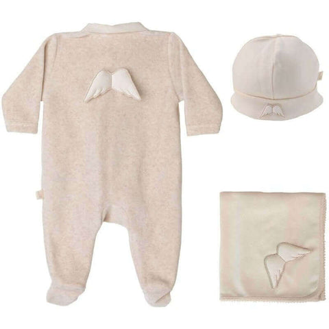 Baby Gi Unisex Angel Wings Babygrow Gift Set Baby Gi Unisex Angel Wings Babygrow Gift Set