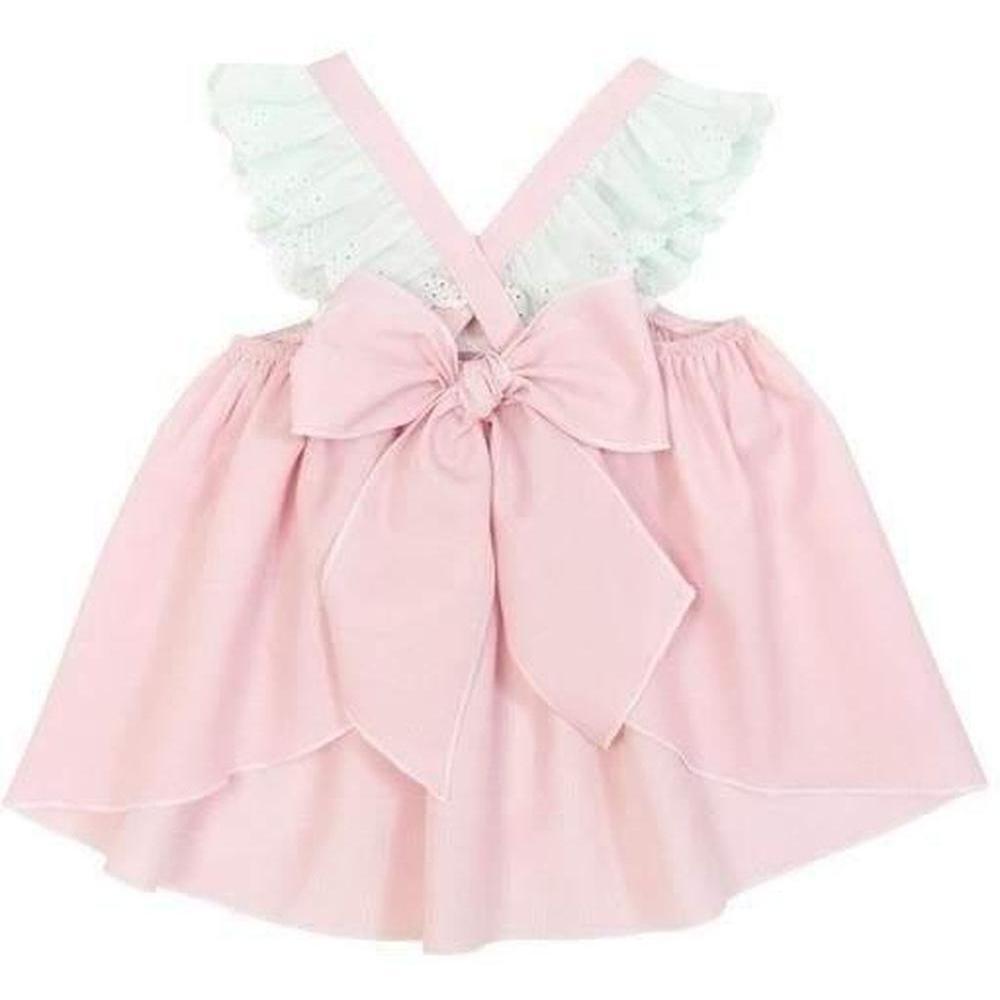 Balloon Chic Girls Pink Dress Set Balloon Chic Girls Pink Dress Set