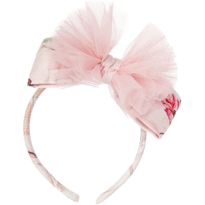 Balloon Chic Girls Pink Floral Headband Balloon Chic Girls Pink Floral Headband