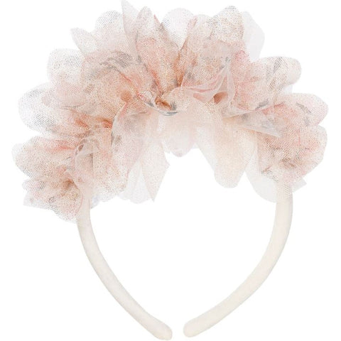 Balloon Chic Girls Pink Ruffled Hairband Balloon Chic Girls Pink Ruffled Hairband