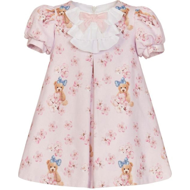 Balloon Chic Girls Pink Teddy Bear Dress Balloon Chic Girls Pink Teddy Bear Dress