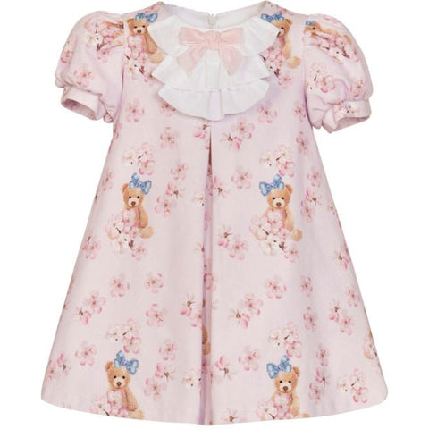 Balloon Chic Girls Pink Teddy Bear Dress Balloon Chic Girls Pink Teddy Bear Dress