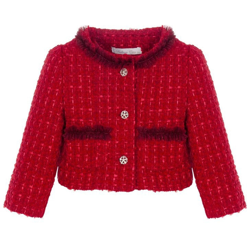 Balloon Chic Girls Red Jacket Balloon Chic Girls Red Jacket