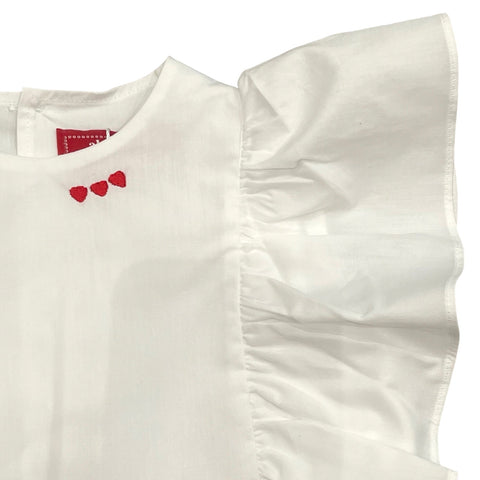 Barcellino Girls Love Heart Skirt Set Barcellino Girls Love Heart Skirt Set