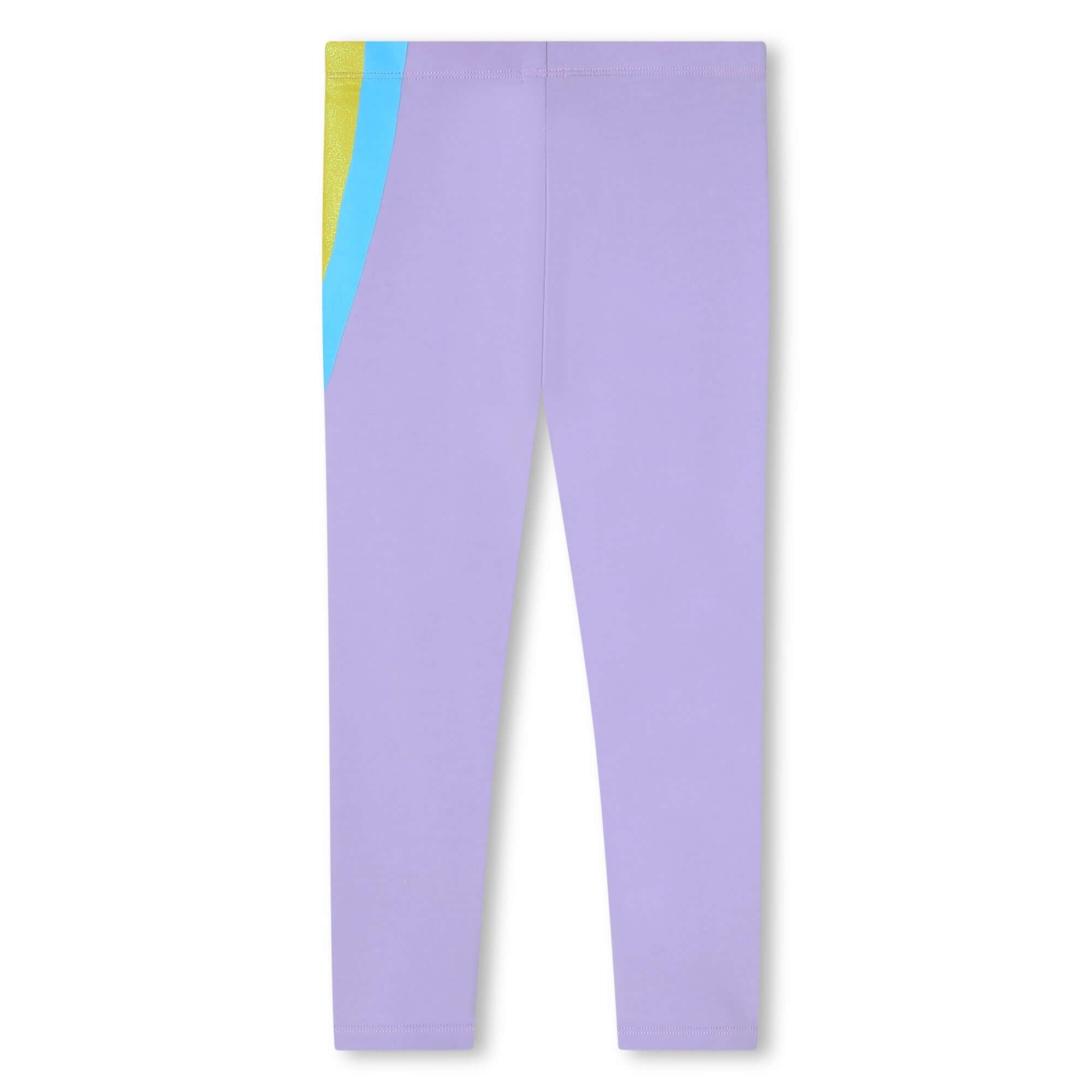 Billieblush Girls Lilac Multi Stripe Leggings Billieblush Girls Lilac Multi Stripe Leggings