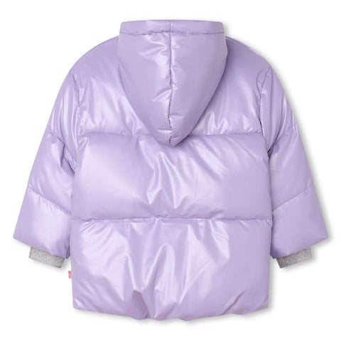 Billieblush Girls Lilac Puffer Coat Billieblush Girls Lilac Puffer Coat