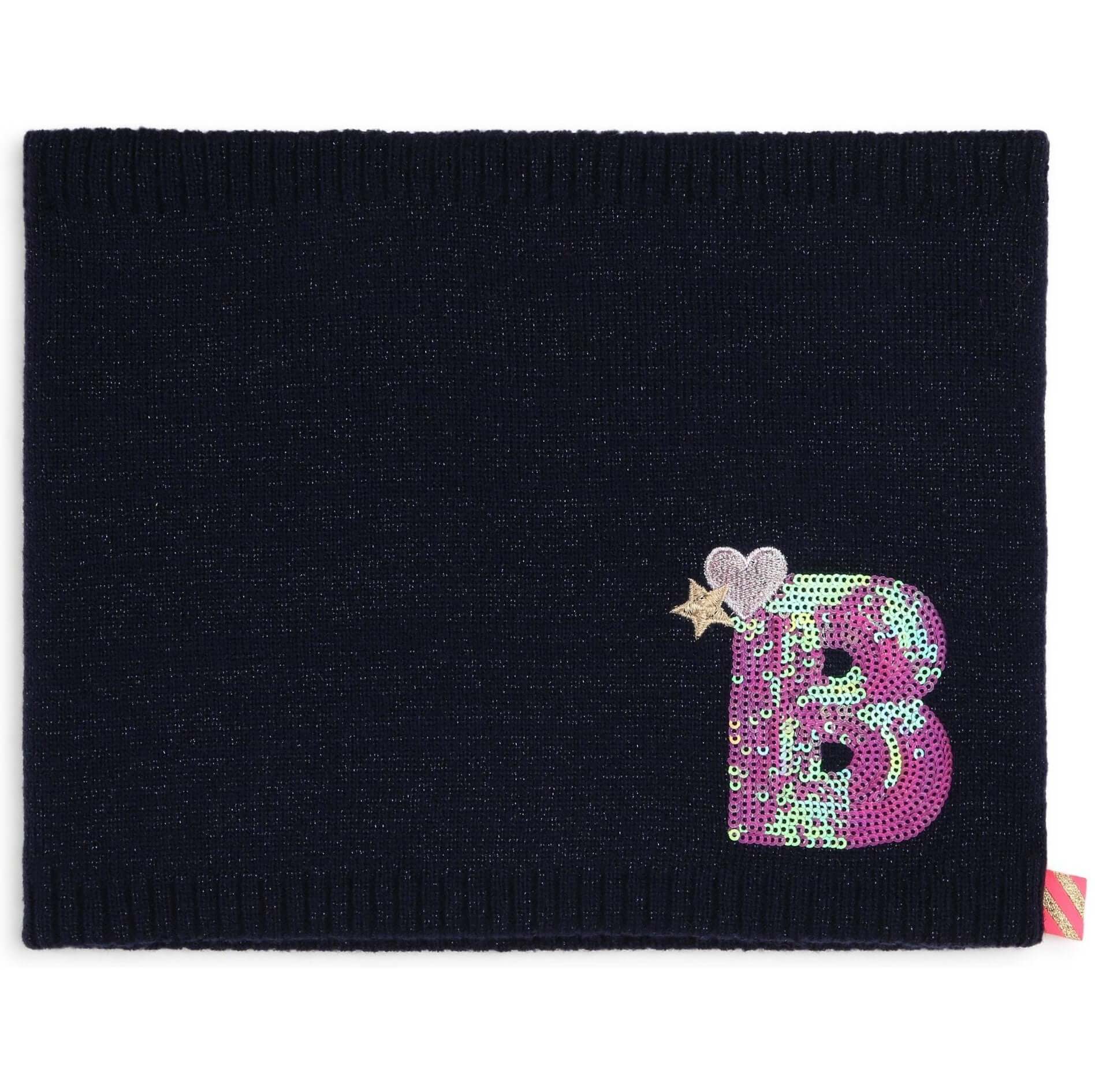 Billieblush Girls Navy Hat & Snood Billieblush Girls Navy Hat & Snood