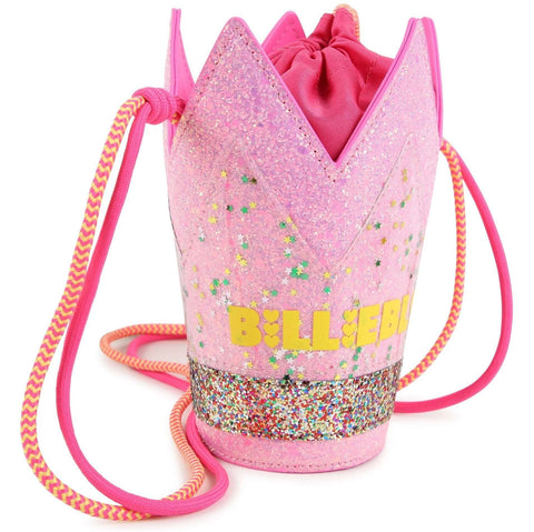 Billieblush Girls Pink Crown Bag Billieblush Girls Pink Crown Bag