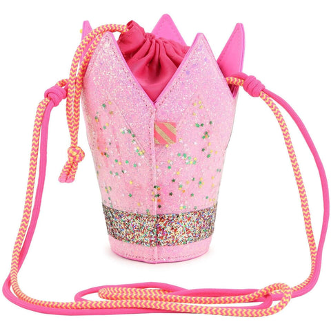 Billieblush Girls Pink Crown Bag Billieblush Girls Pink Crown Bag